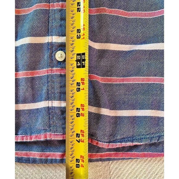 Gap Cotton Fitted Boyfriend Shirt Button Front Sz Medium - Picture 7 of 7